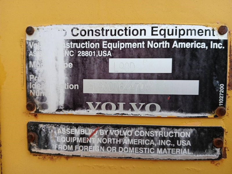 Wheel loader Volvo L90 D, Hjullastare