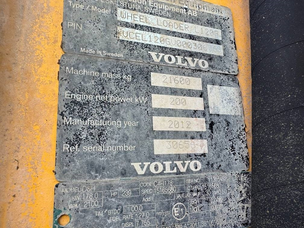 Wheel loader Volvo L 120 G