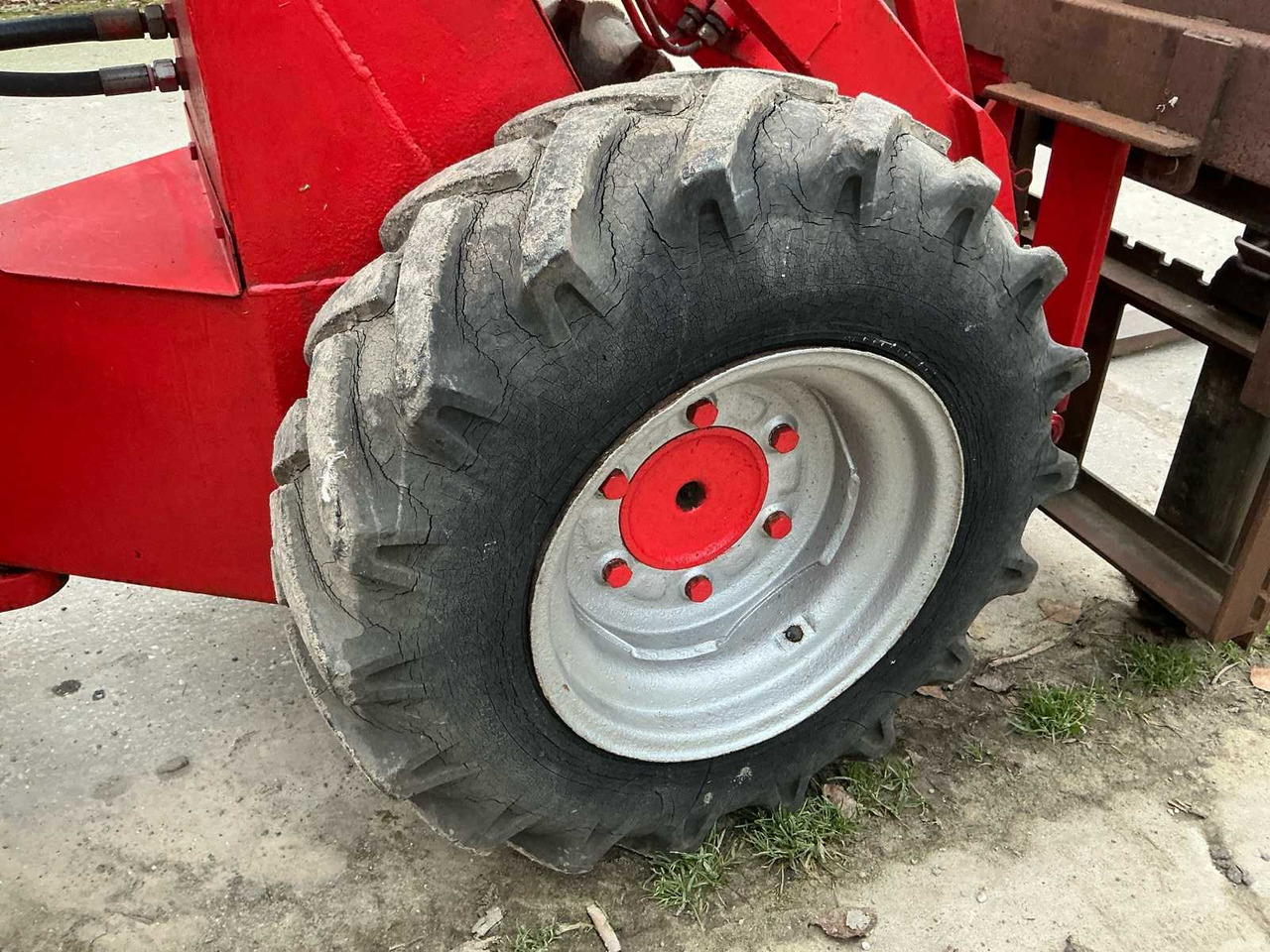 Wheel loader WEIDEMANN 917 SHOVEL - BUCKET - FORKS AND CLAMP