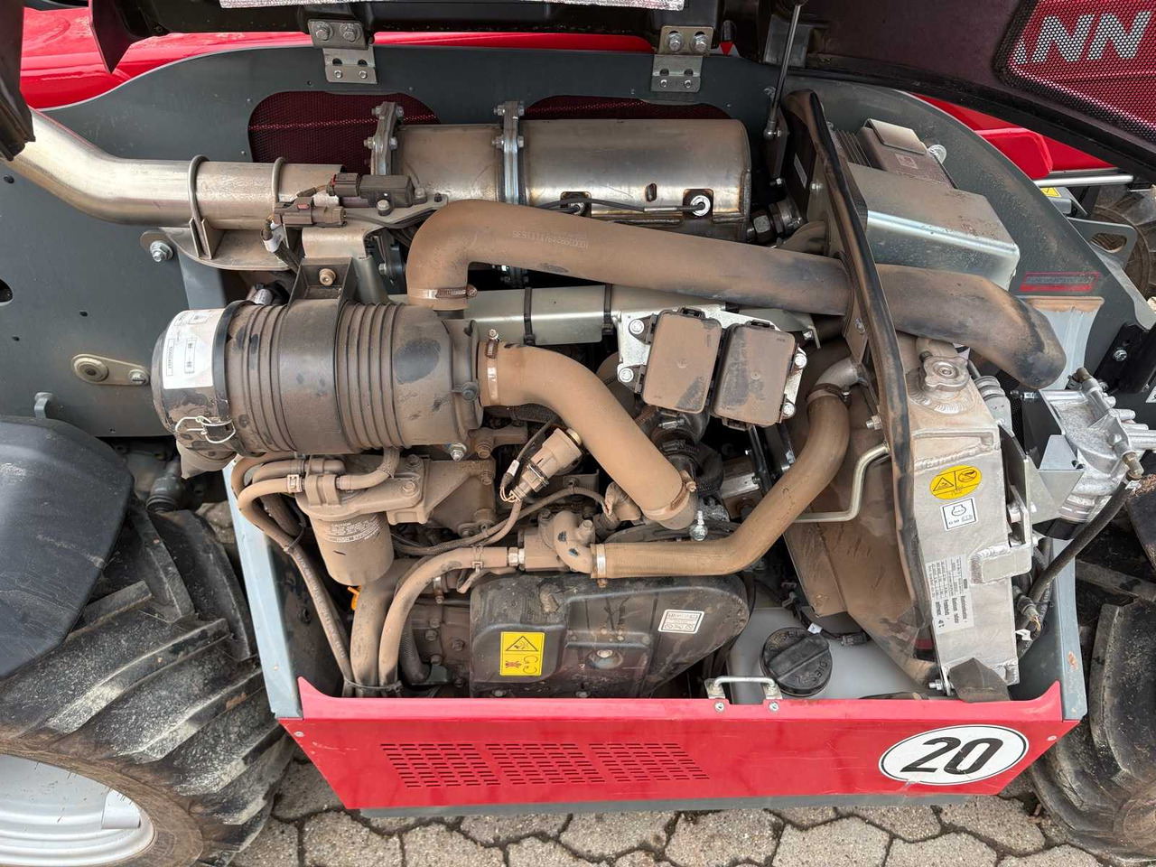 Wheel loader WEIDEMANN T4512 - FORKLIFT