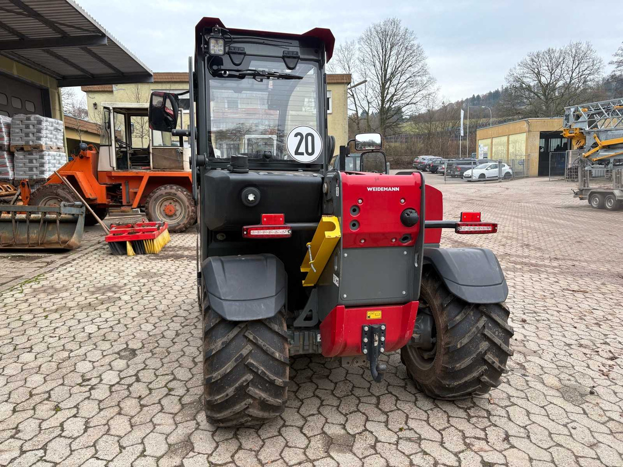 Wheel loader WEIDEMANN T4512 - FORKLIFT