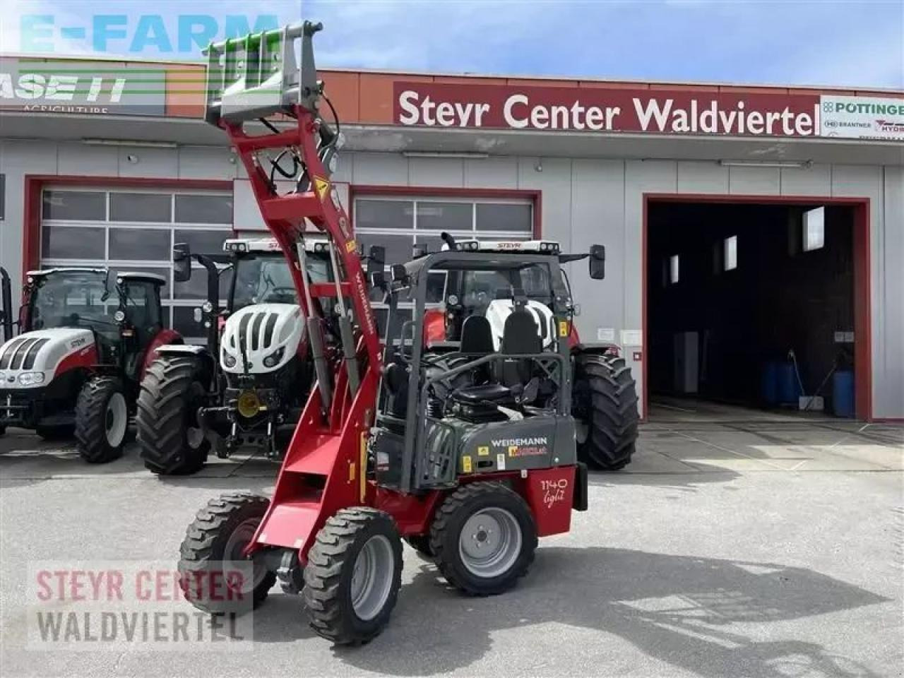 Wheel loader Weidemann 1140 light