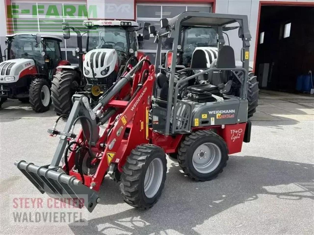 Wheel loader Weidemann 1140 light