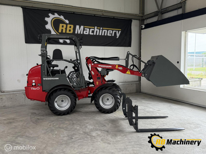 Wheel loader Weidemann 1160 Special (nieuw met volledige garantie)