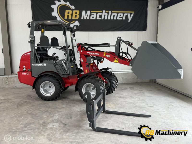 Wheel loader Weidemann 1160 Special (nieuw met volledige garantie)
