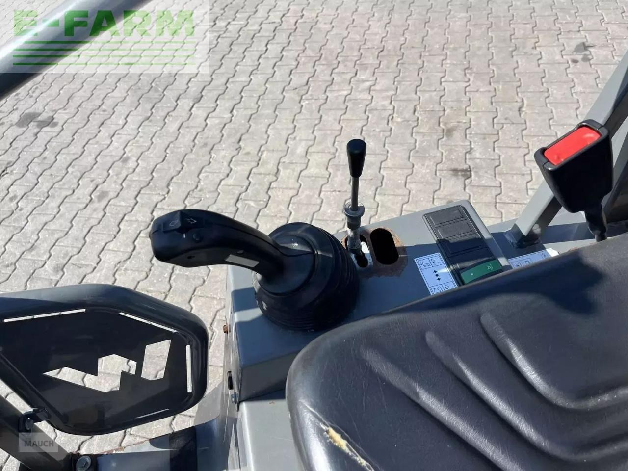 Wheel loader Weidemann 1160e mit 1400h, hohe hubhöhe