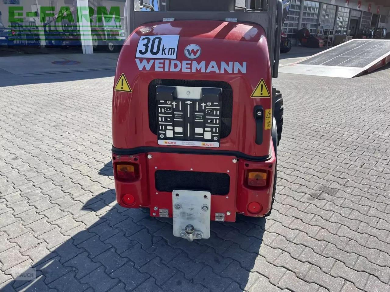 Wheel loader Weidemann 1160e mit 350h, klappdach, straßenzulassung