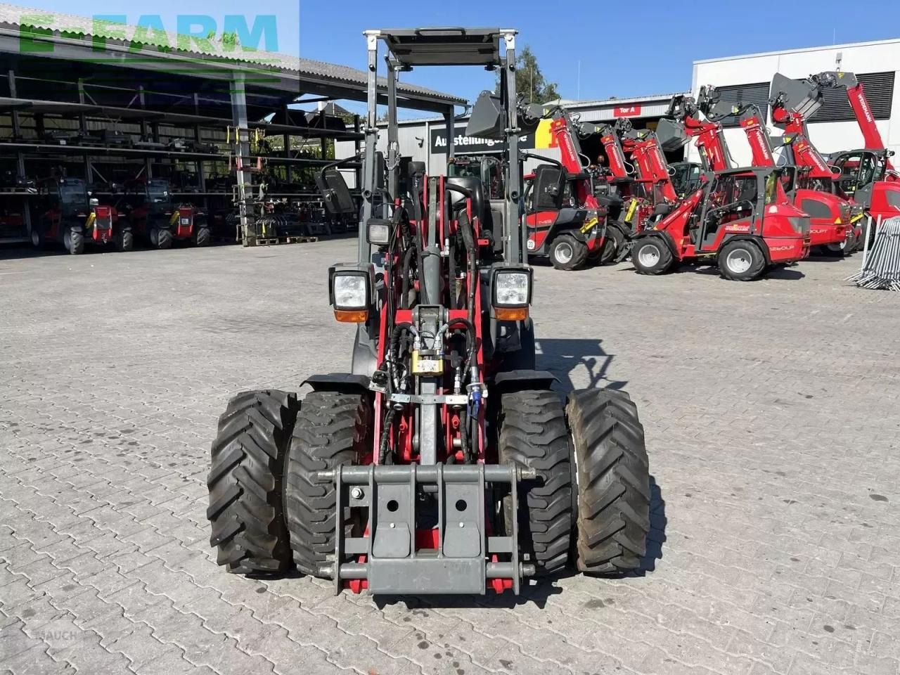 Wheel loader Weidemann 1160e mit 350h, klappdach, straßenzulassung