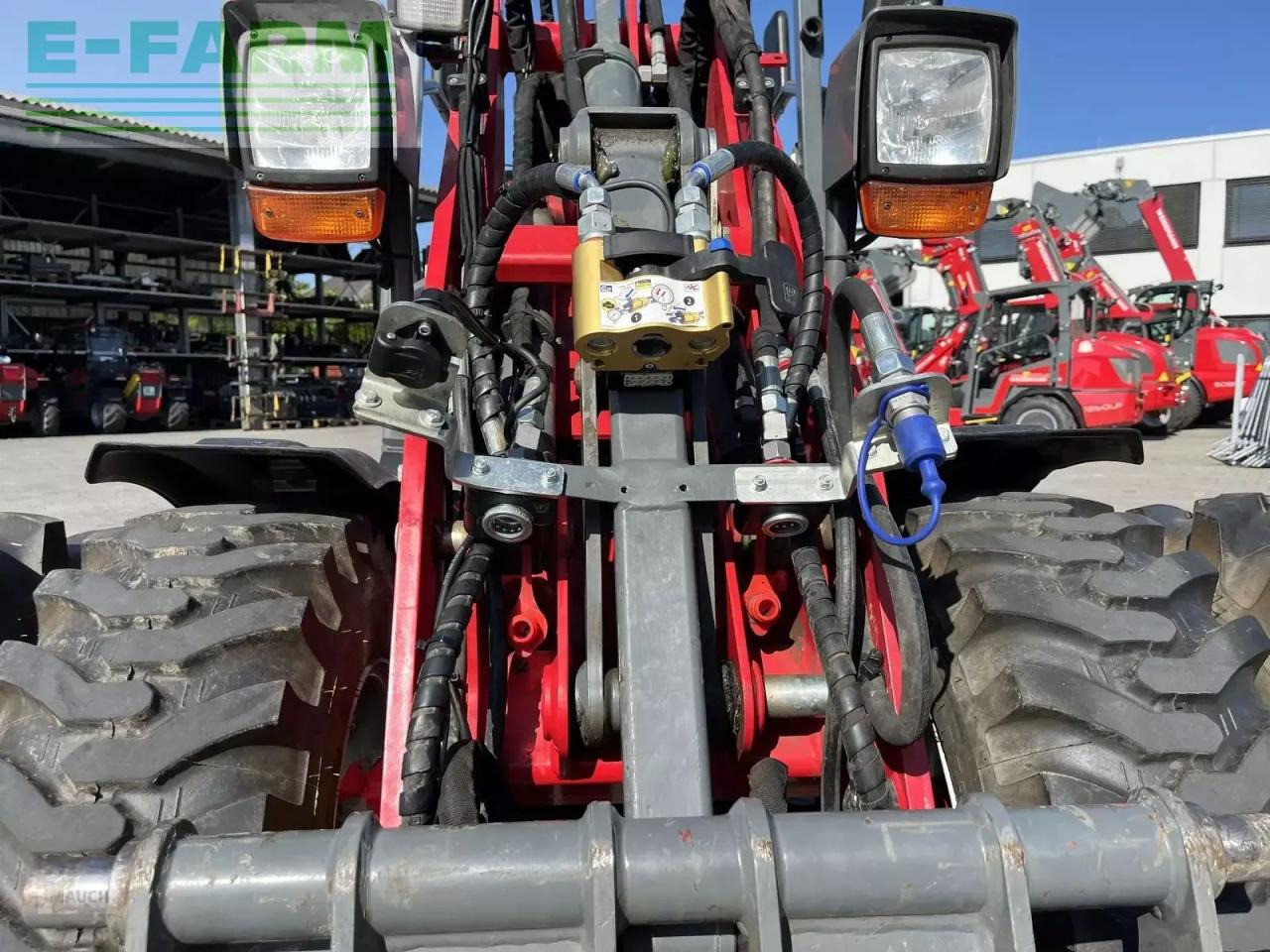 Wheel loader Weidemann 1160e mit 350h, klappdach, straßenzulassung