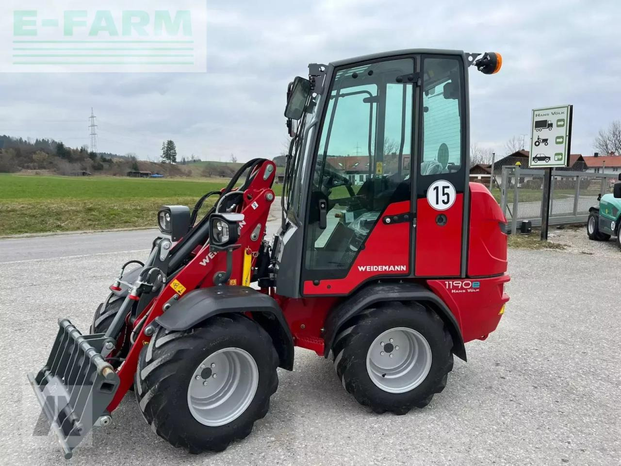 Wheel loader Weidemann 1190e