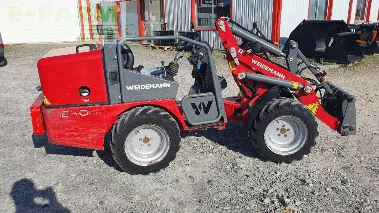 Wheel loader Weidemann 1240 cx 35 lp