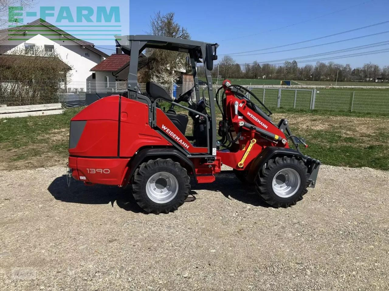 Wheel loader Weidemann 1390 hoftrac stufe v