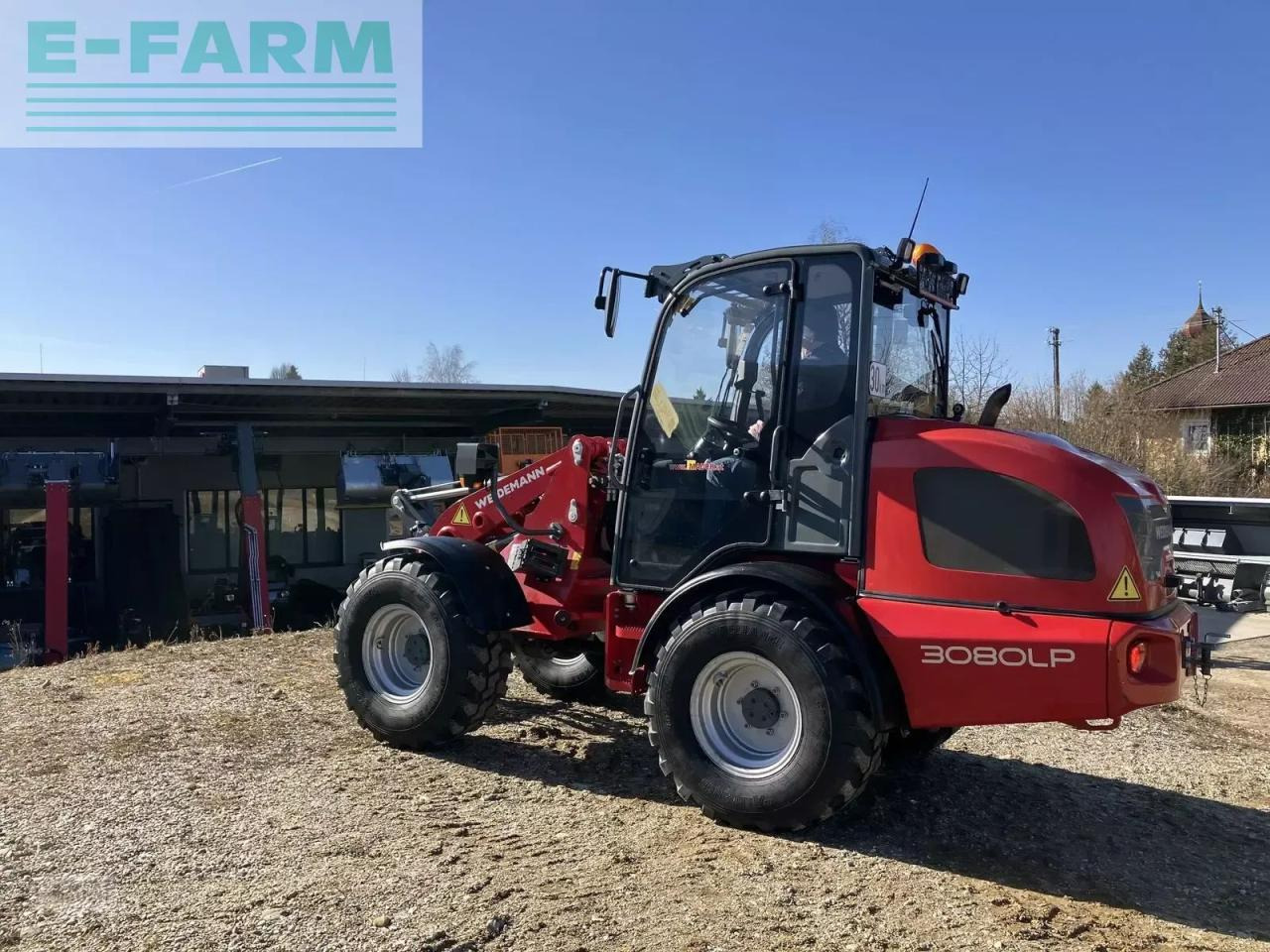 Wheel loader Weidemann 3080 lp radlader mietrückläufer