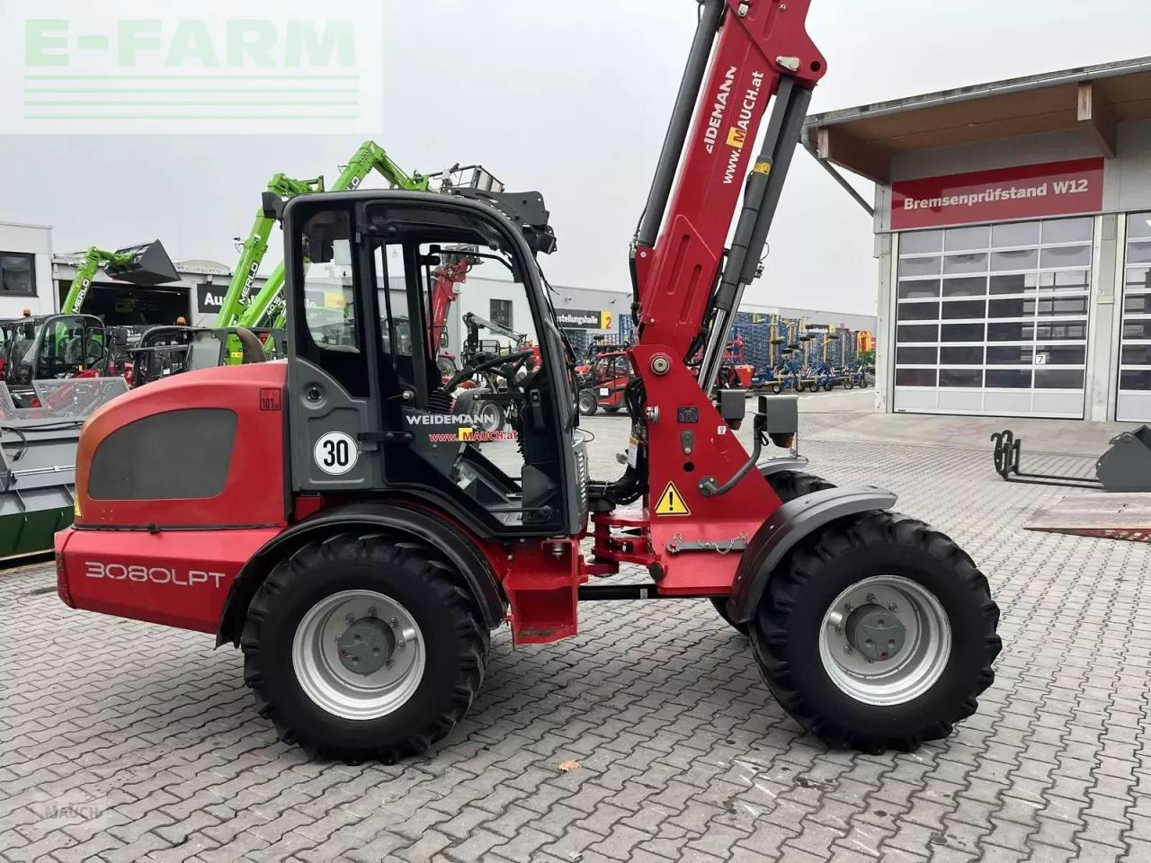 Wheel loader Weidemann 3080lpt ca. 5,0m hubhöhe / hochdruckfahrantrieb
