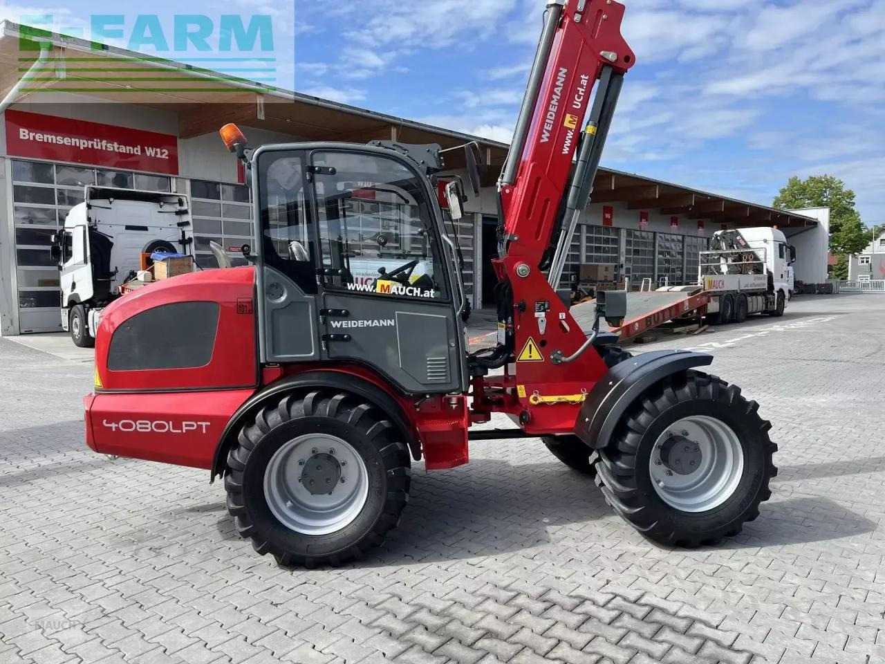 Wheel loader Weidemann 4080lp tele 30km/h