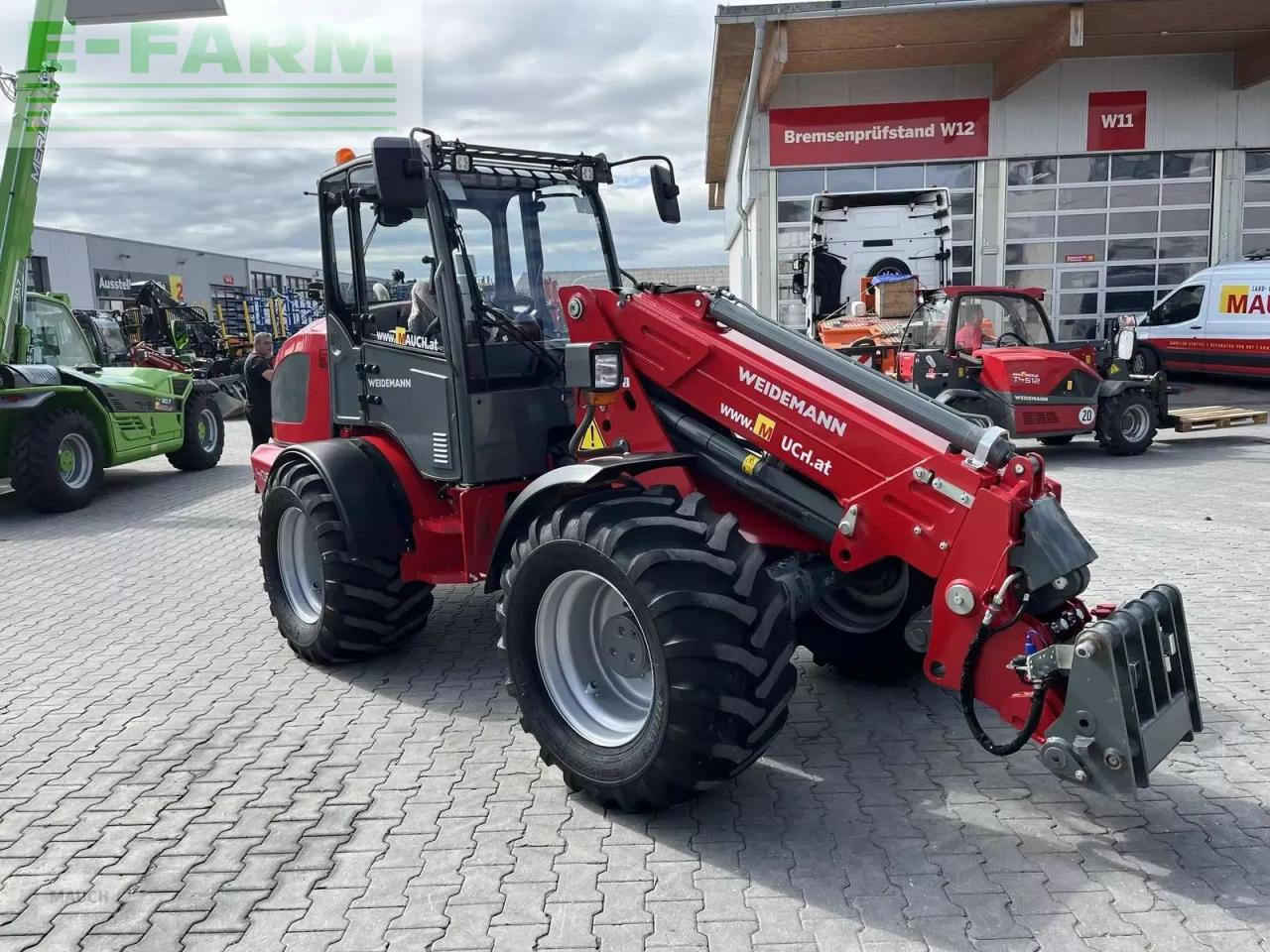 Wheel loader Weidemann 4080lp tele 30km/h