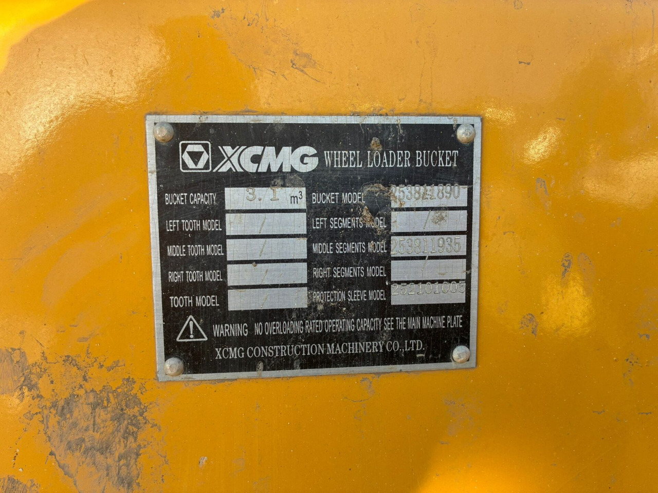 Wheel loader XCMG XC958E