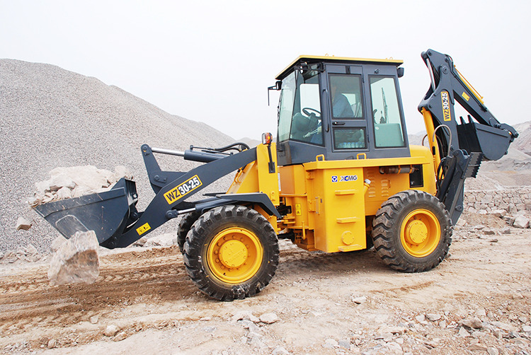 Wheel loader XCMG small wz30-25 backhoe loader price