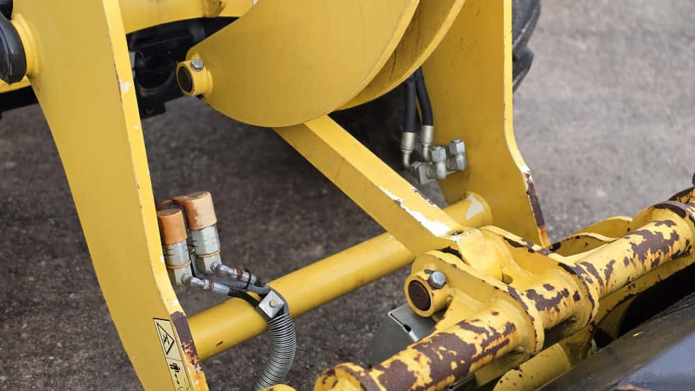 Wheel loader YANMAR V8. 772 original hours.