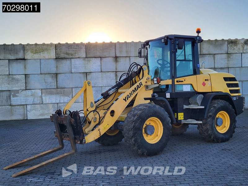 Wheel loader Yanmar V120 Bucket + Forks