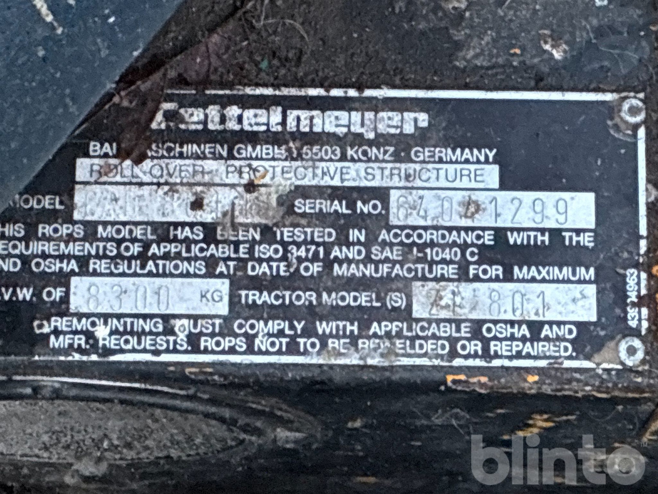 Wheel loader Zettelmeyer 801