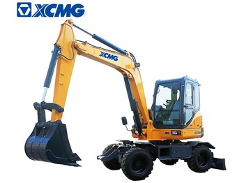 New Wheel excavator XCMG XE60WA 6 ton Small Wheeled Tractor Excavator: picture 1