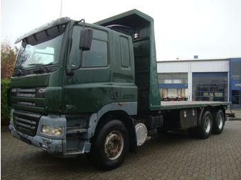 شاحنة تفتح من الجانب DAF 480 6X4 STEEL SPRINGS 8 M CHASSIS