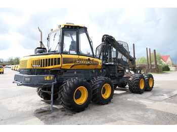 Leasing  Buffalo 8x8 Holzrücke-Fahrzeug Kran K90M+ - forwarder