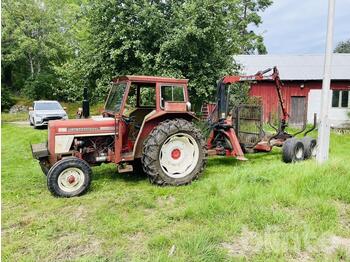 Forestry tractor, Forestry trailer International 474 + Kesla: picture 1