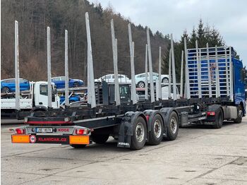 Forestry trailer, Semi-trailer Kögel A1U/5C31 Holztransporter: picture 1