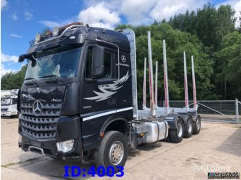 Forestry trailer MERCEDES-BENZ Actros 3263 8x4 Retarder Big Axle: picture 1