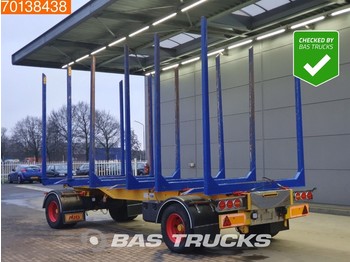Forestry trailer MHS PO20 Holztransporter 2 axles: picture 1