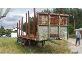 Forestry trailer, Semi-trailer for transportation of timber MONTENEGRO: picture 1