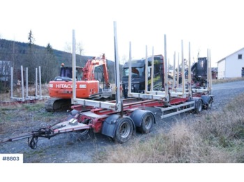 Forestry trailer, Trailer MST 4 axle Timber trailer.: picture 1