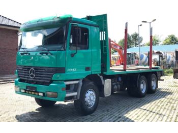 Forestry trailer Mercedes-Benz 3343 6X4   Retarder Blatt 3.90m Radstand: picture 1
