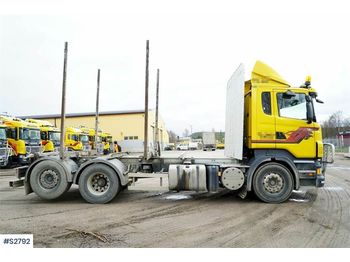 Forestry trailer, Truck SCANIA R560 6x2 Timber Truck: picture 1