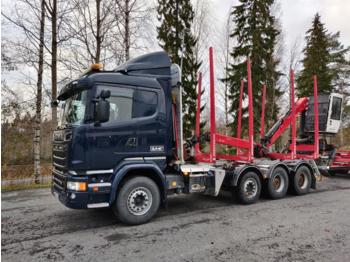 Forestry trailer, Truck SCANIA R730: picture 1