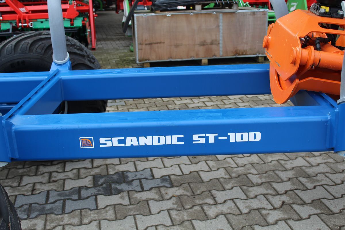 New Forestry trailer Scandic ST 10D-SC83-Sanreco Funk-13,5to.: picture 3