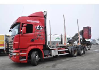 Forestry trailer for transportation of timber Scania R480 6X2: picture 1