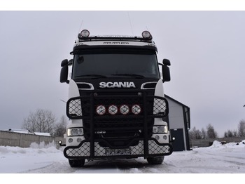 Forestry trailer, Crane truck Scania R520: picture 1