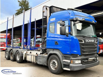 Forestry trailer Scania R730 V8 8x4 big axles, Retarder, Truckcenter Apeldoorn: picture 1