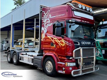 Forestry trailer Scania R730 V8 Euro 6, 6x4, Topline, Retarder, Truckcenter Apeldoorn.: picture 1