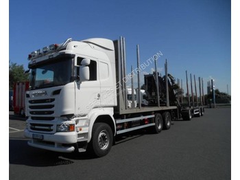 Forestry trailer, Truck Scania Scania R 730: picture 1