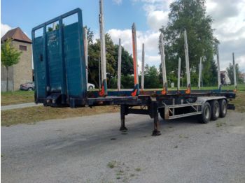 Forestry trailer Schmitz Cargobull BEFA  BSA 3S 37LE Langholz mit 6 Exte Alurungen: picture 1