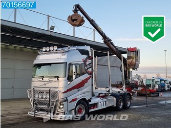 Timber transport Volvo FH16 750 6X4 Retarder VEB+ Big-Axle Euro 6 Loglift: 96S 79