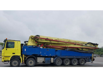 Črpalka za beton Mercedes-Benz ACTROS 4158 12x4 Betonpumpe PUTZMEISTER 58-5.16