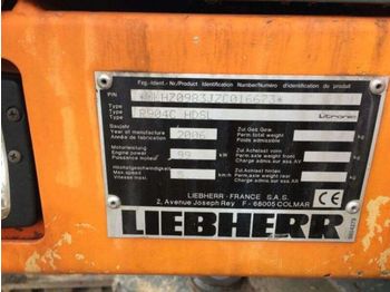Bager guseničar LIEBHERR R904C HDSL