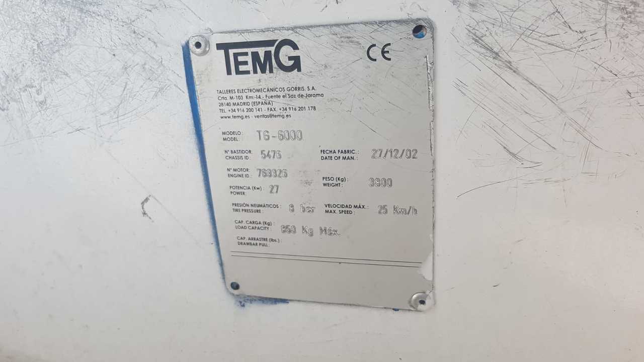 Belt loader TEMG BELTLOADER TG6000: picture 9