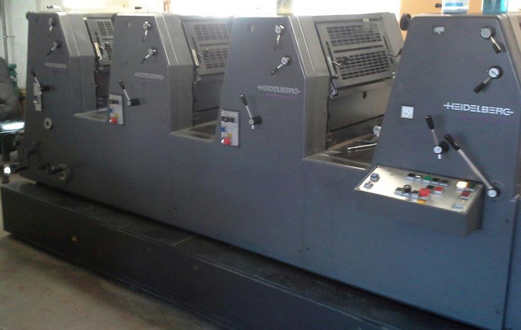 Printing machinery Heidelberg GTO 52-4-P3 Vierfarben-Offsetdruckmaschine: picture 2
