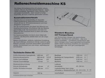 Printing machinery Kolbus KS Kalikoschere: picture 2